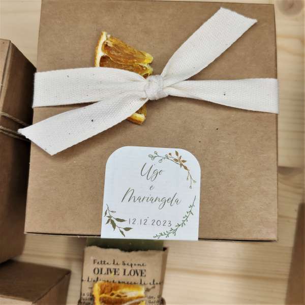 bomboniera sapone e carta piantabile ecofattoart